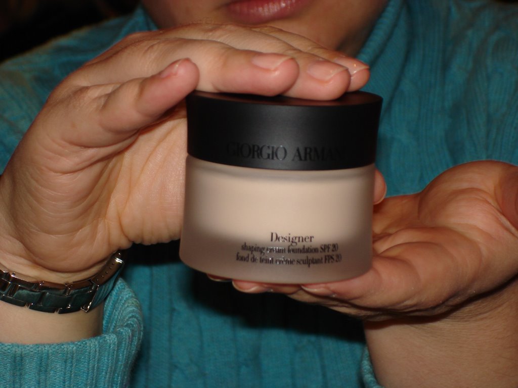 Armani designer clearance cream foundation review